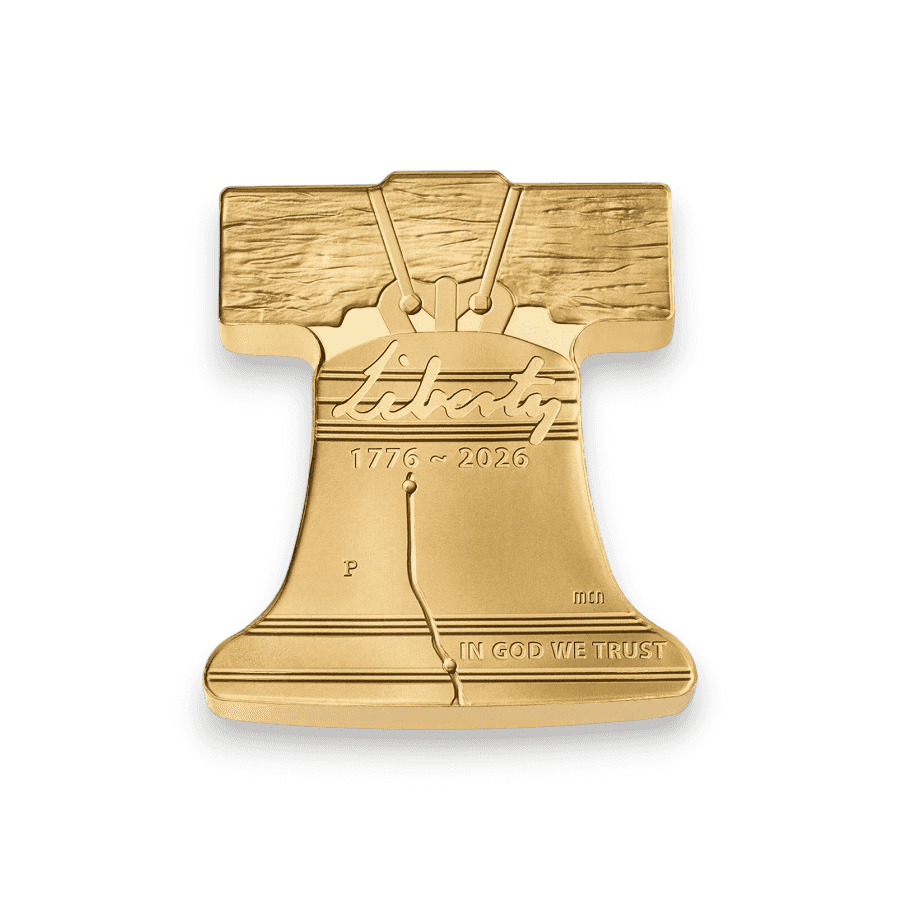 Image of Freedom Ringing – Liberty Bell One Ounce Gold Coin (26LB)