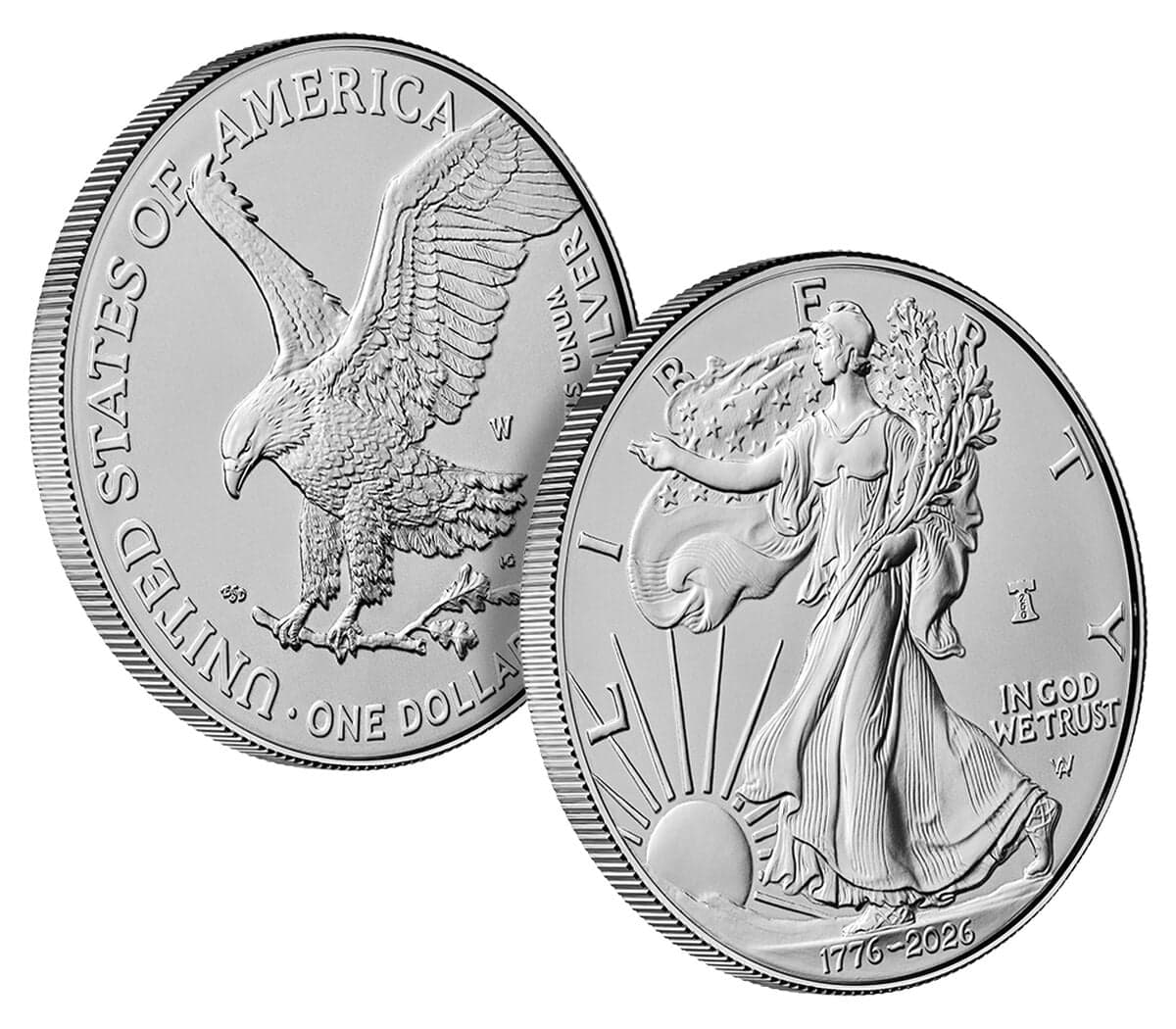 American Eagle 2026 One Ounce Silver Enhanced Uncirculated Coin