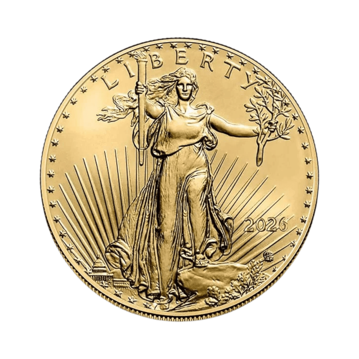 Collect Pure Buy 2026 American Gold Eagle 1 oz $50 Coin | PURE