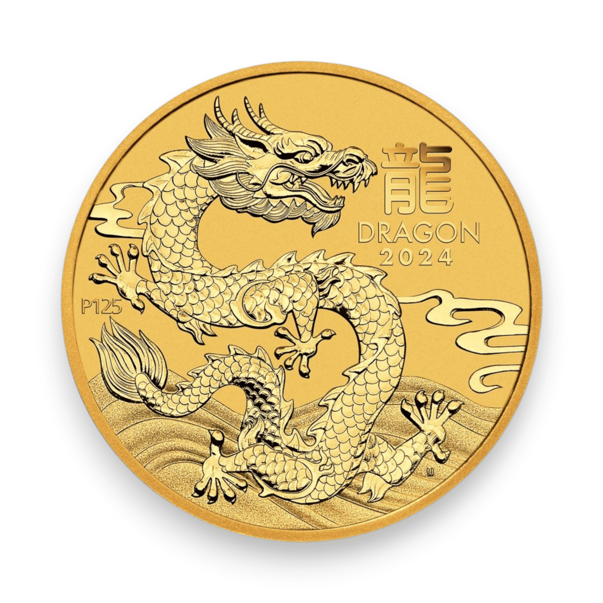 Collect Pure Buy 2024 Australia 2 oz Gold Lunar Dragon BU (Series III) | PURE